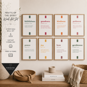 Fruits of the Spirit Wall Art Set